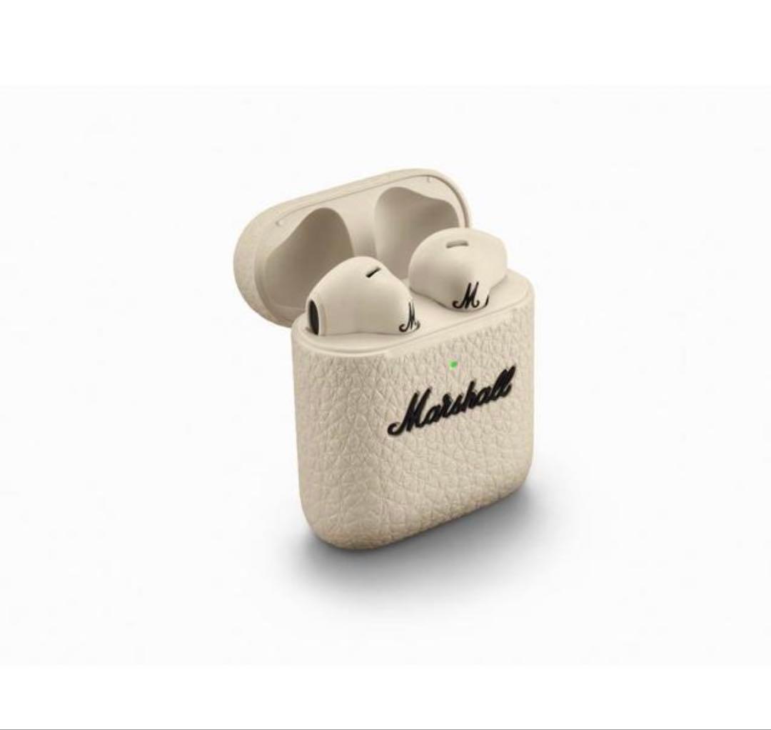 レア！！限定カラー　ワイヤレスイヤホン マーシャル マイナー 3 クリーム
