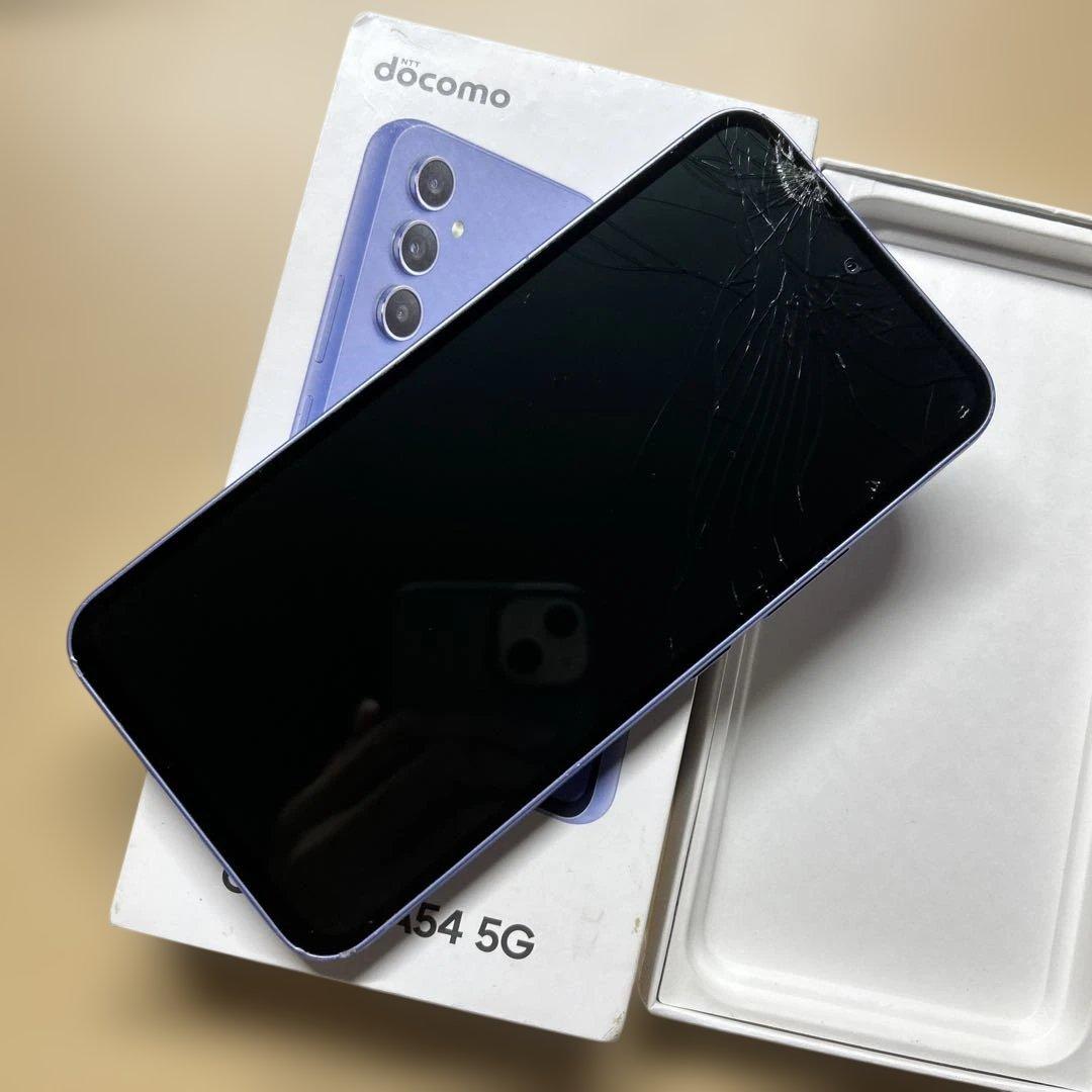 Galaxy A54 5G 128GB ジャンク 画面割れあり
