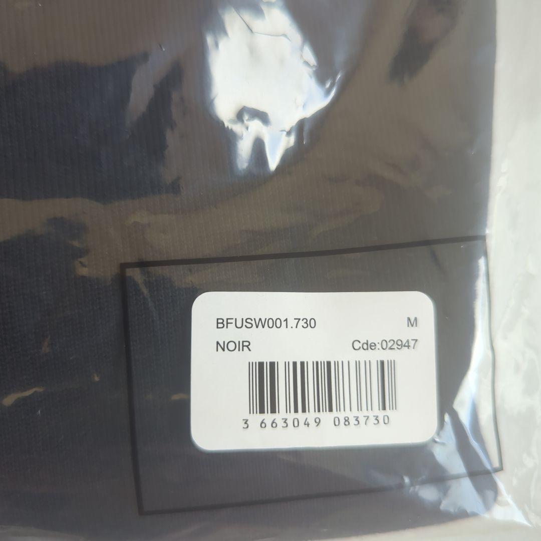 ✨新品タグ付✨ アミパリ 黒 トレーナー　サイズM QR認証済