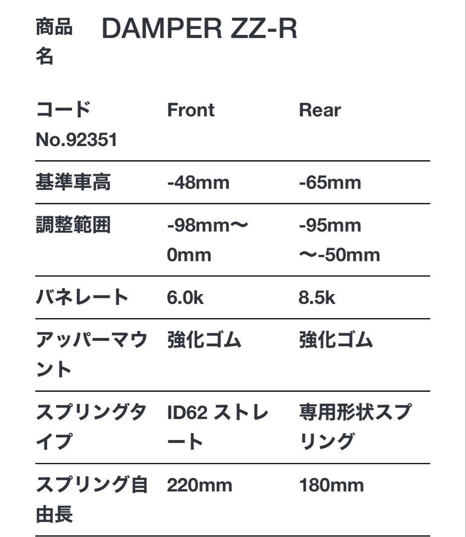 今週のみ送料込みBLITZ 車高調　ZSU60W ハリアー60