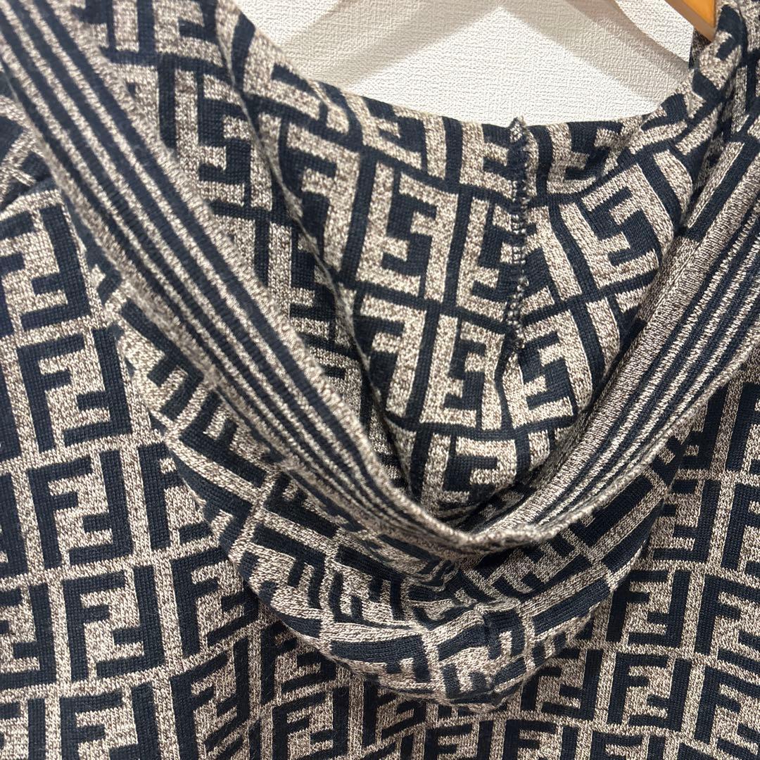 FENDIフェンディパーカーロングカーディガン