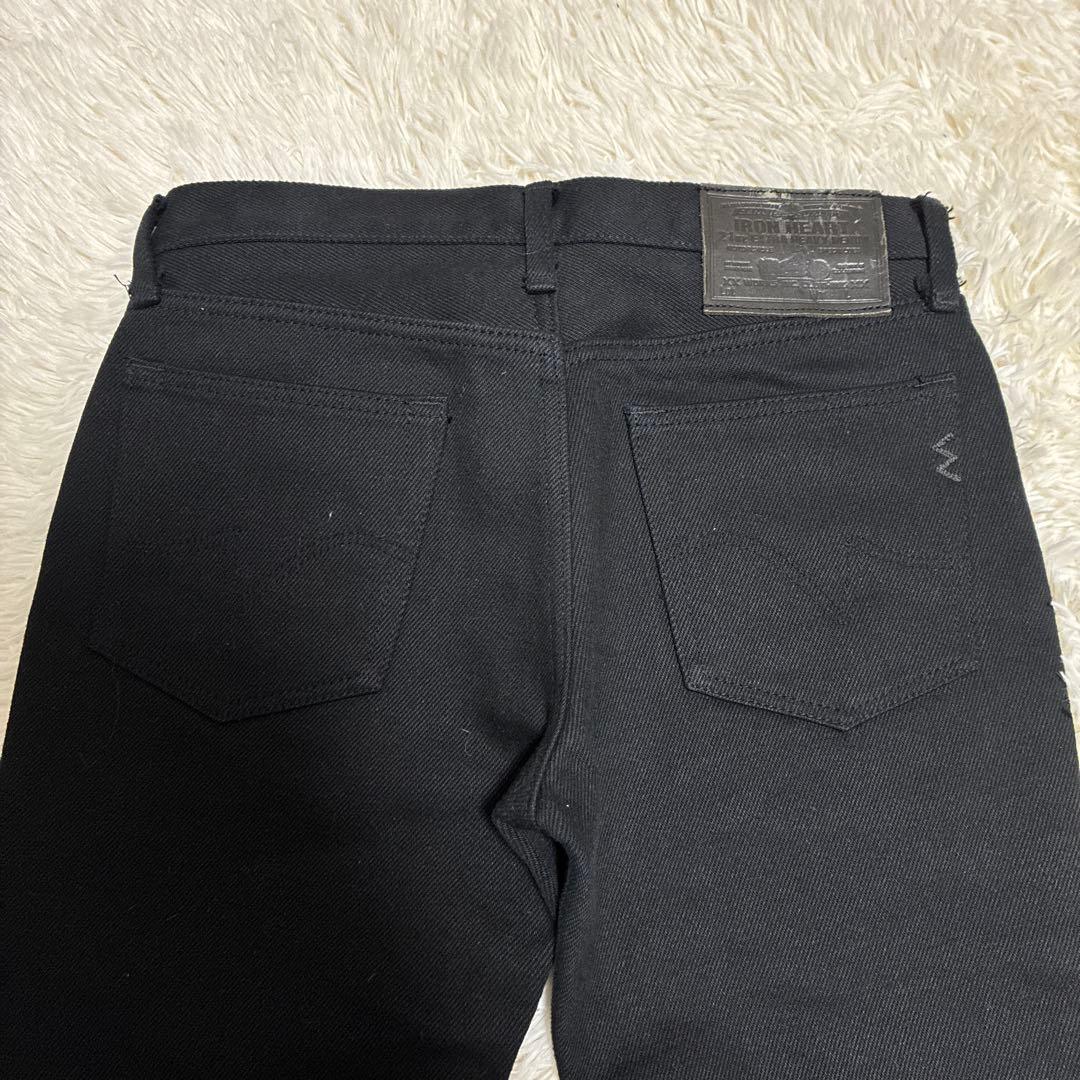 【極美品】IRON HEART アイアンハート 極厚21oz 黒鎧 ブーツカット