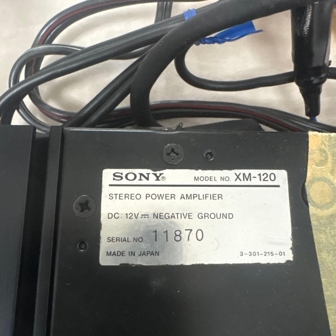 SONY XM-120 & XK-F88D セット