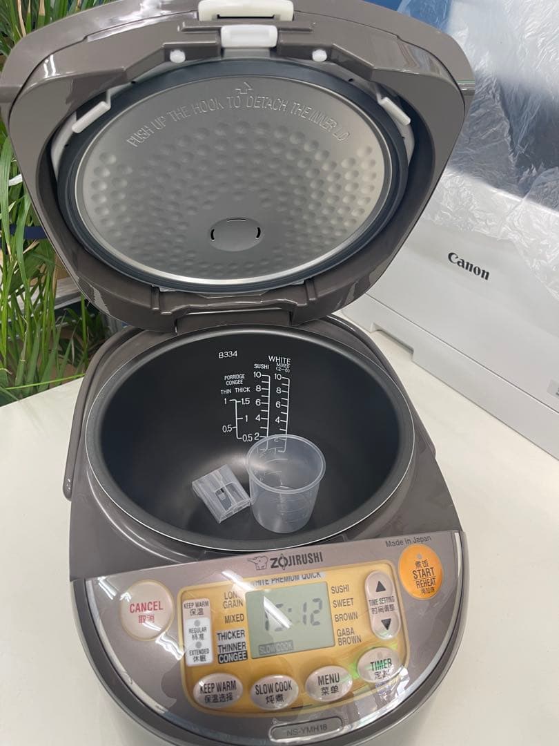 Zojirushi 炊飯器 NS-YMH18-TA 220V 新品 日本製