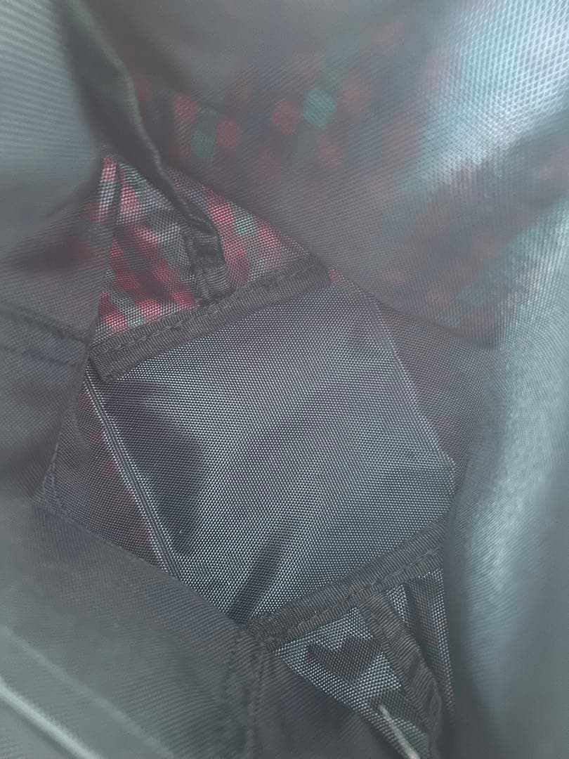 ファミリア familiar チェック舟形ショルダーバッグ