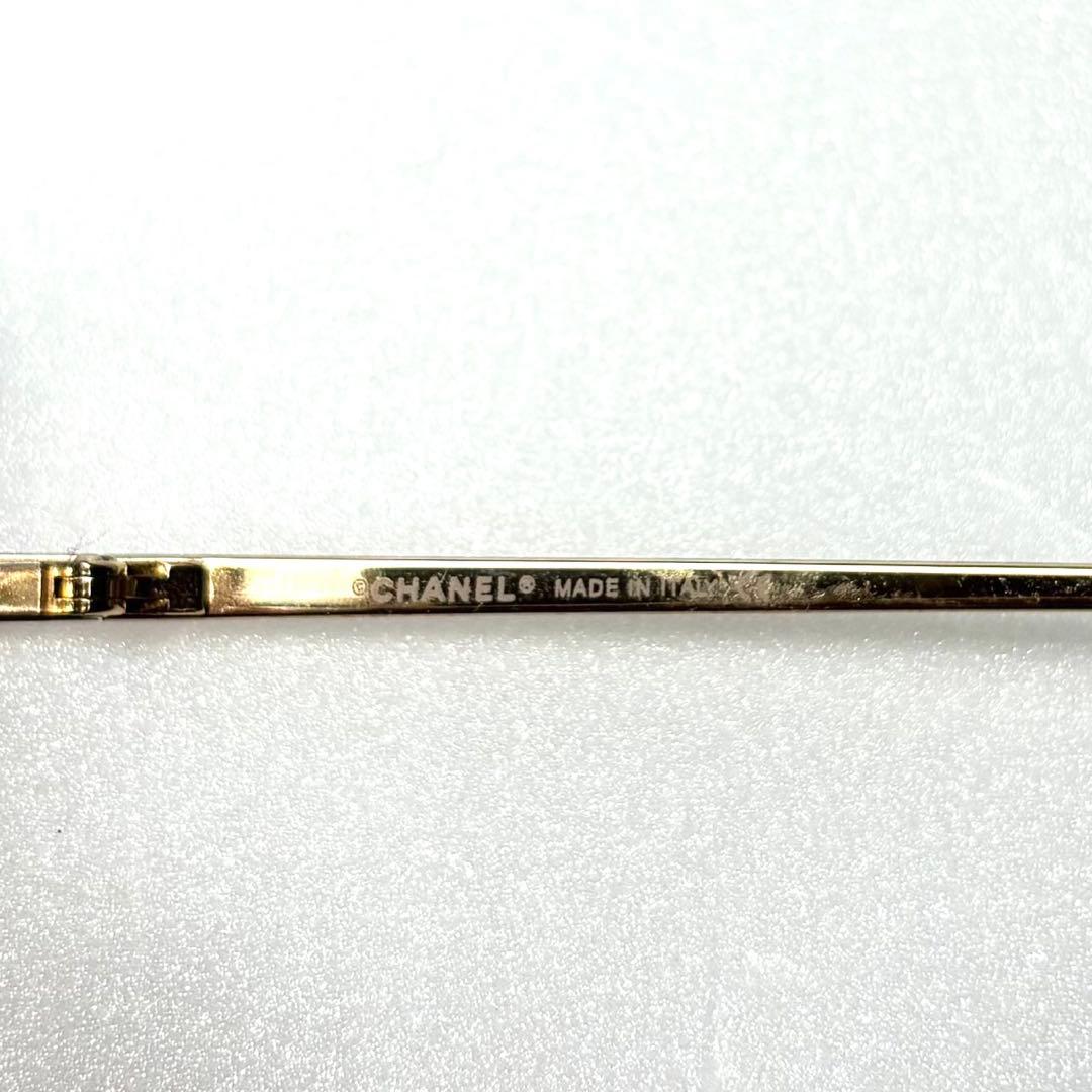 付属品付き✨️CHANEL サングラス リムレス 4108-B