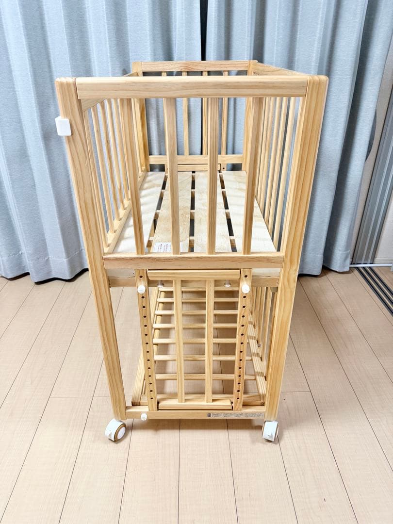 yamatoya 大和屋 そいねーる＋ロング ベビーベッド ナチュラル