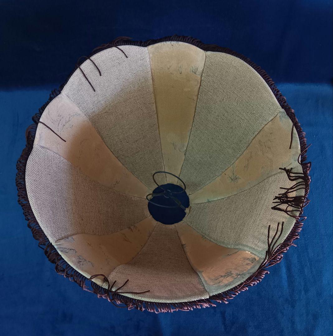 Mitsuboshiアンティークテーブルライト　ランプ　フリンジ付き　間接照明