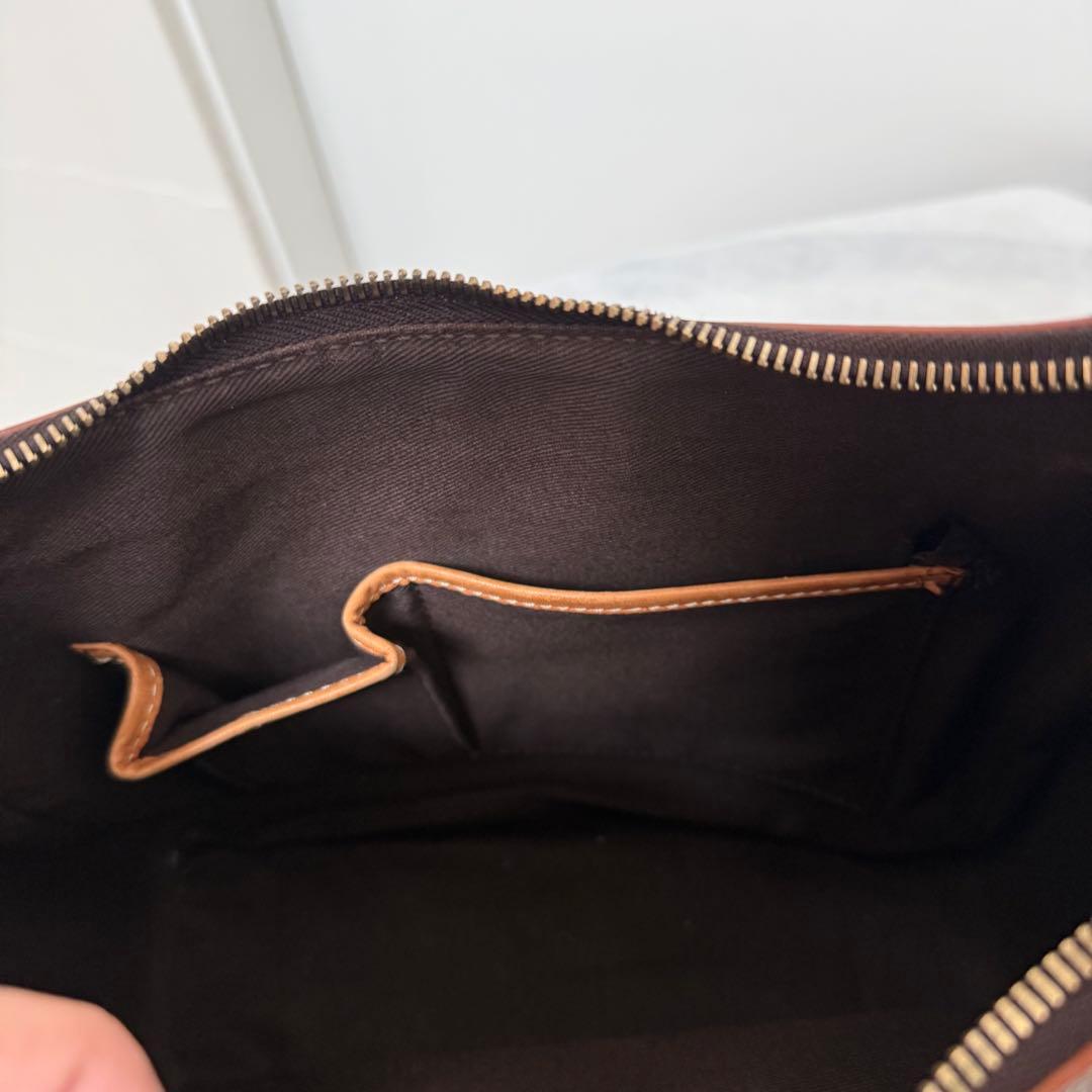 CELINE セリーヌ　マカダム柄　ホーボー　ワンショルダーバッグ