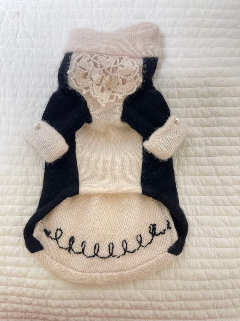 フィフィアンドロメオ　ワンピースニットパールss