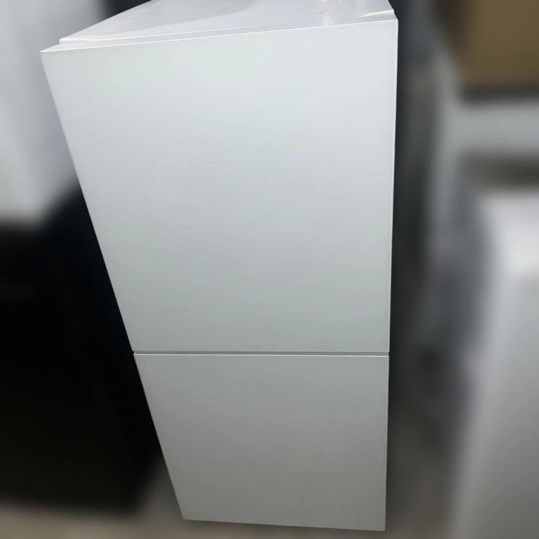 ⭐︎ほぼ新品/冷蔵庫ガラス扉/洗濯機 コンパクト設計/ホワイト2点セット/お買い得