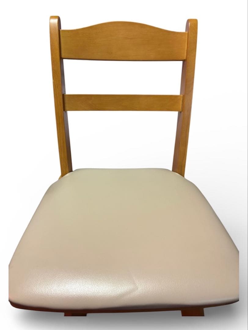 ニトリ 回転式ダイニングチェア 2脚セット　ナチュラルウッド