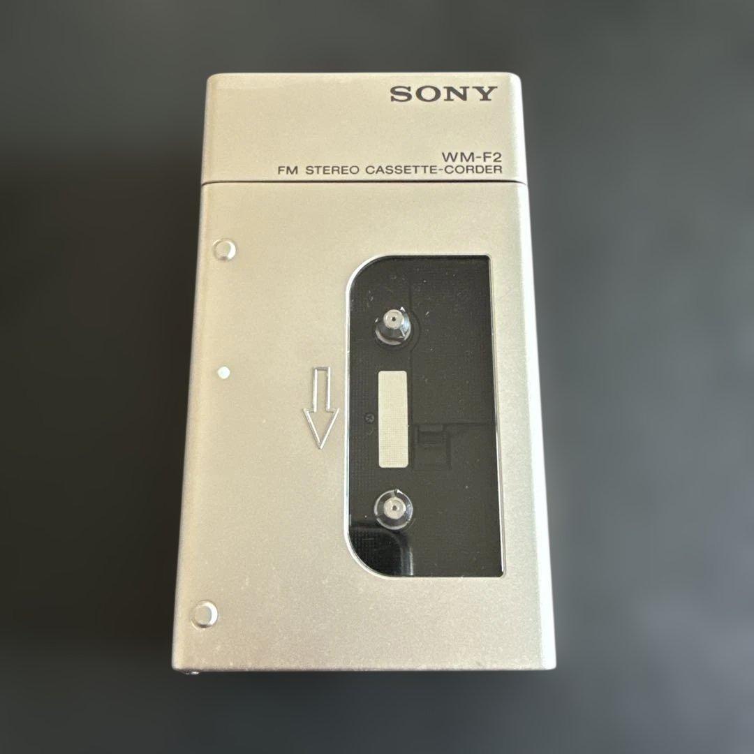 SONY WM-F2 カセットプレーヤー