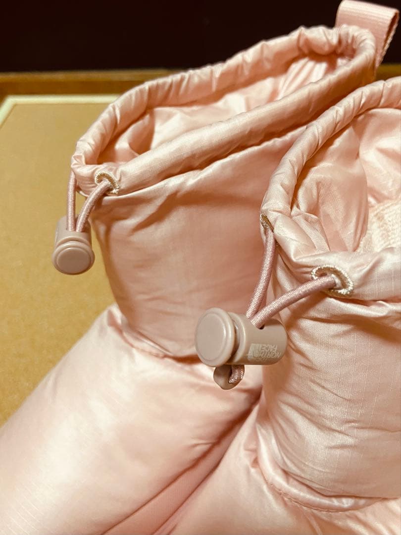 【新品】韓国THE NORTH FACE ペールピンク スノーブーツ　サイズ23