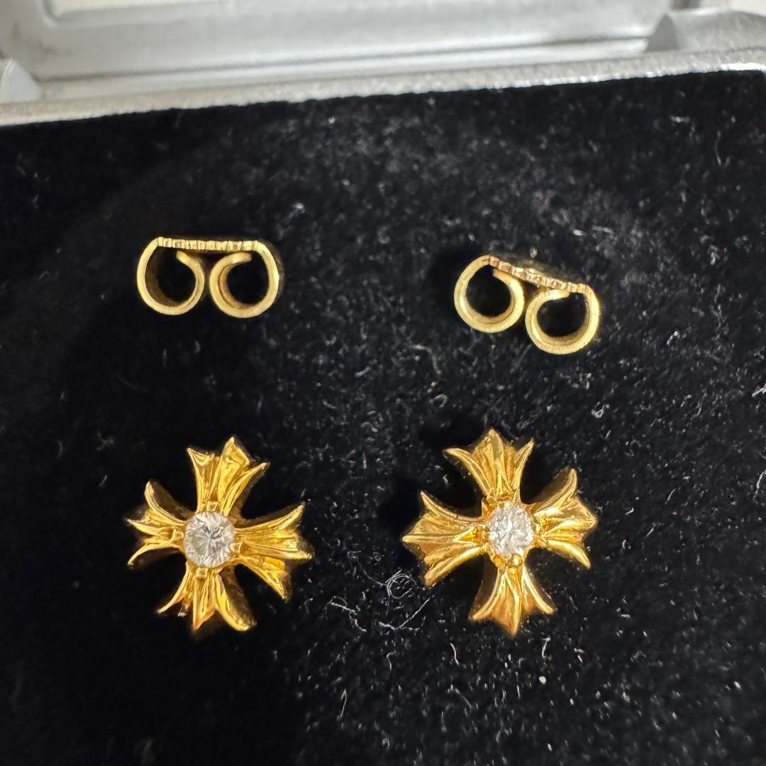 Chrome Hearts CH Plus 22k 純正ダイヤ　付属品完備