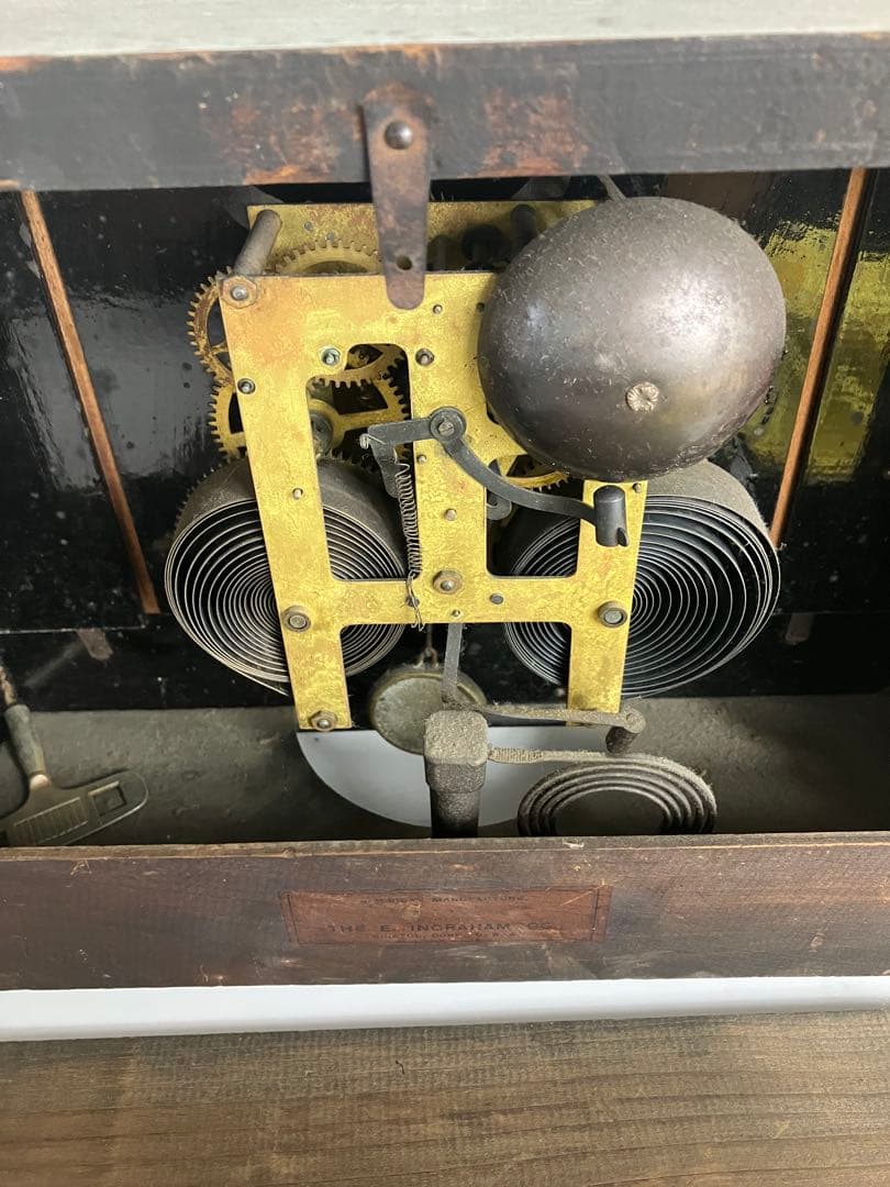 SAYO アンティーク置型時計　ジャンク品