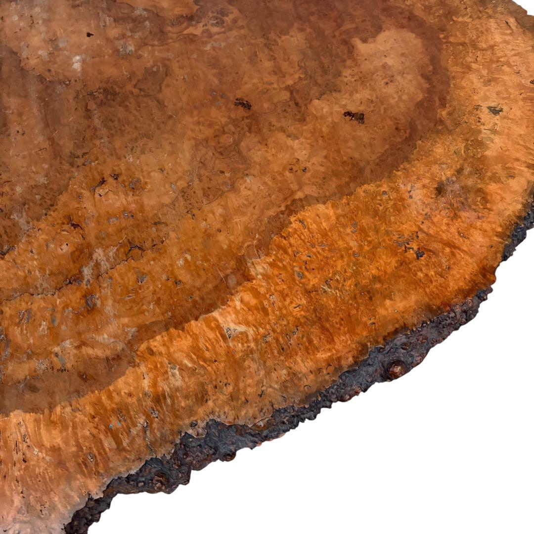 【超希少】高級 花梨 瘤杢 座卓 一枚板 天然木 ローテーブル