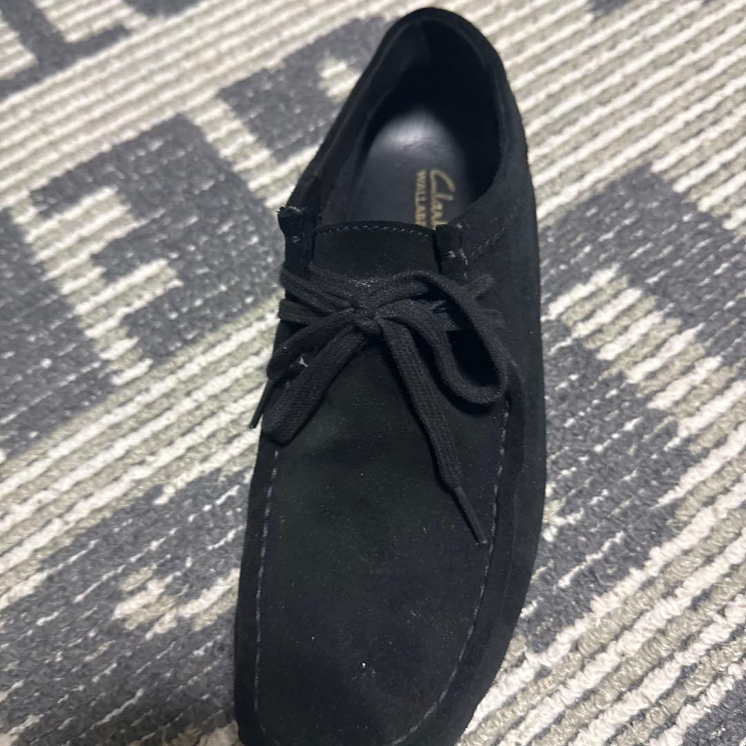 Clarks wallabee evo wp ブラック