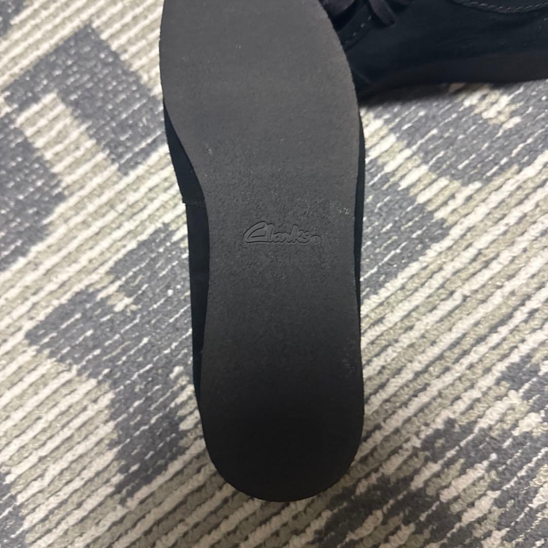 Clarks wallabee evo wp ブラック