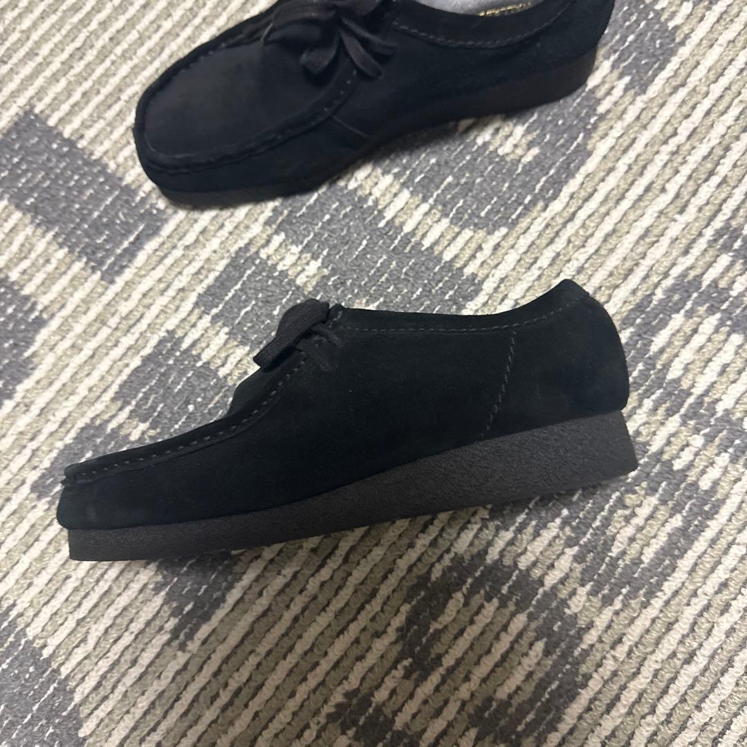 Clarks wallabee evo wp ブラック
