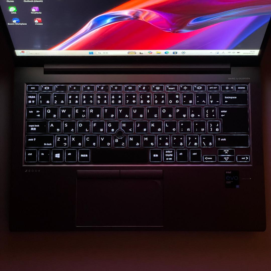 美品 第11世代i7 HP ZBook G8 ノートPC 16GB win11