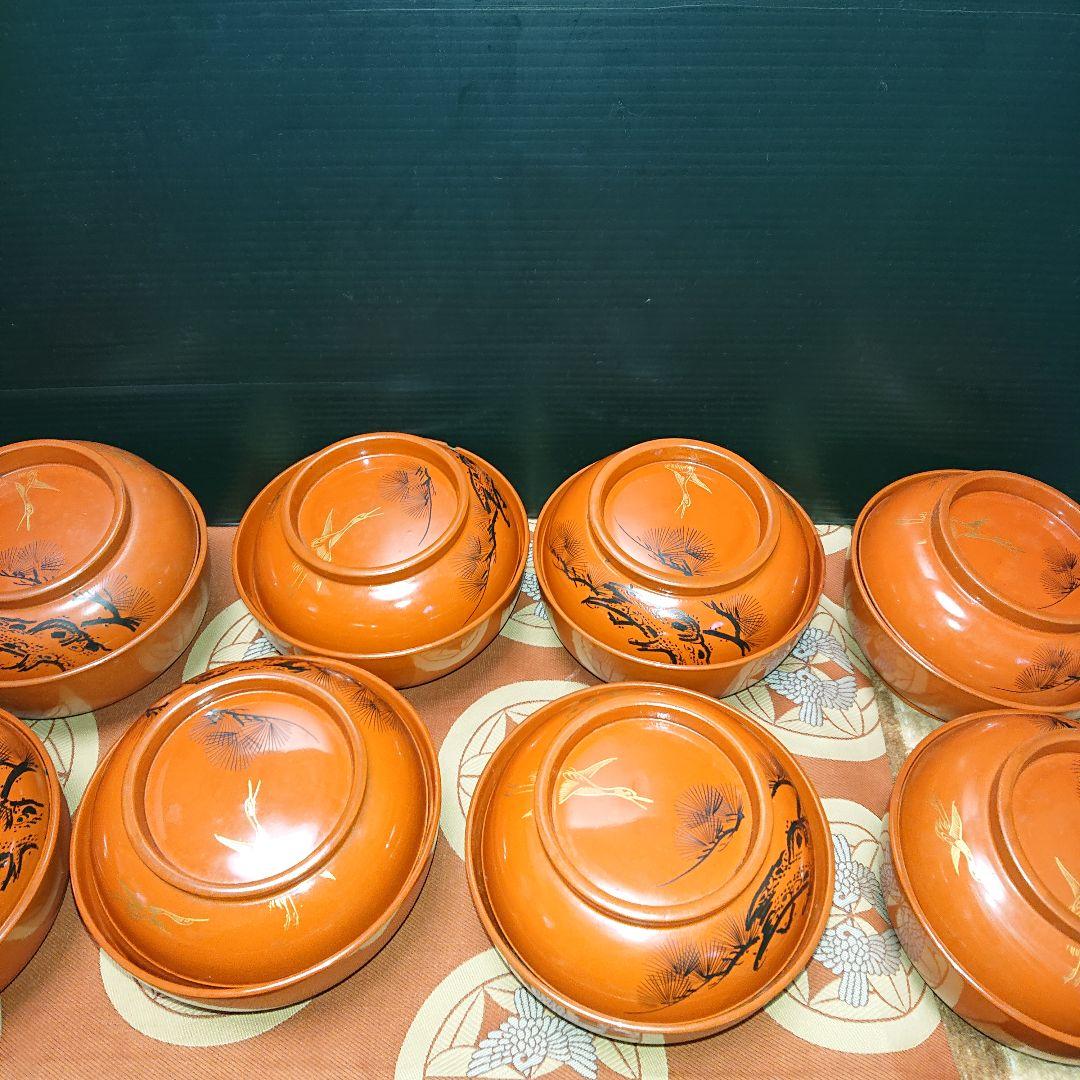 レトロ金彩汁茶碗