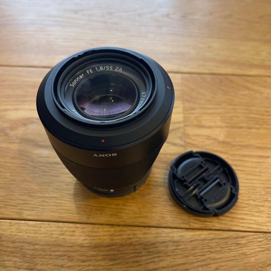 美品　Sonnar T* FE 55mm F1.8 ZA レンズ