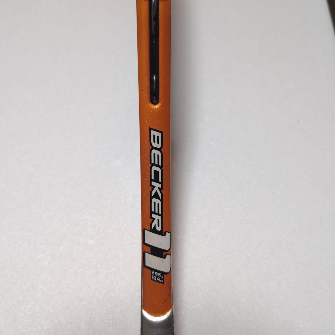 美品BORIS BECKERテニスラケット ハイブリッドストリング仕様　ケース付