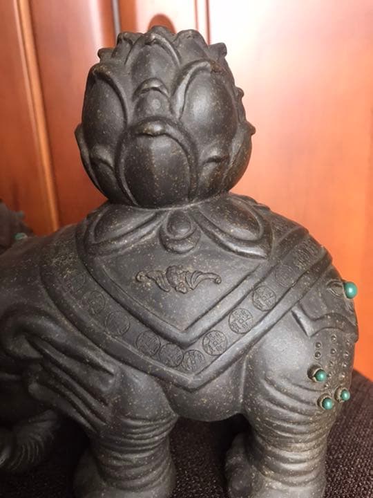 置物(幸福象さん婦夫)