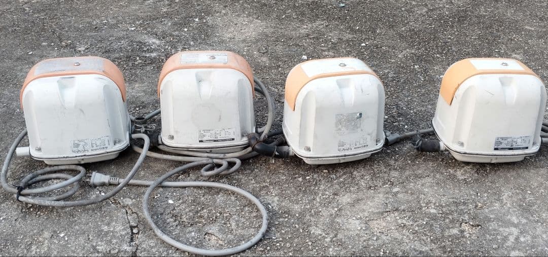 ジャンク　安永 AP-60 浄化槽 水槽 アクアリウム ブロワー エアーポンプ