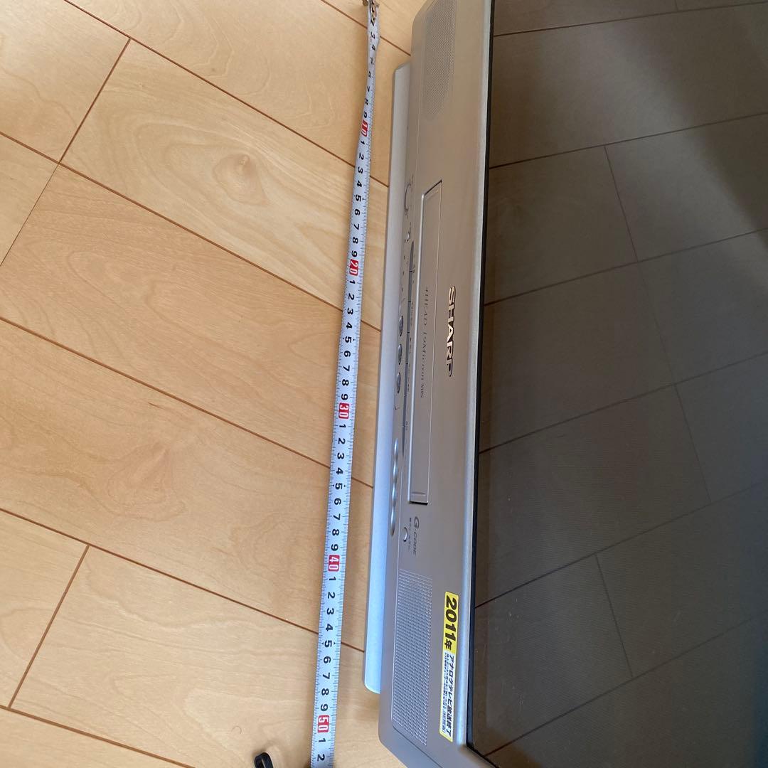 SHARP VT-21FN20 21インチブラウン管テレビデオ　地デジチューナー