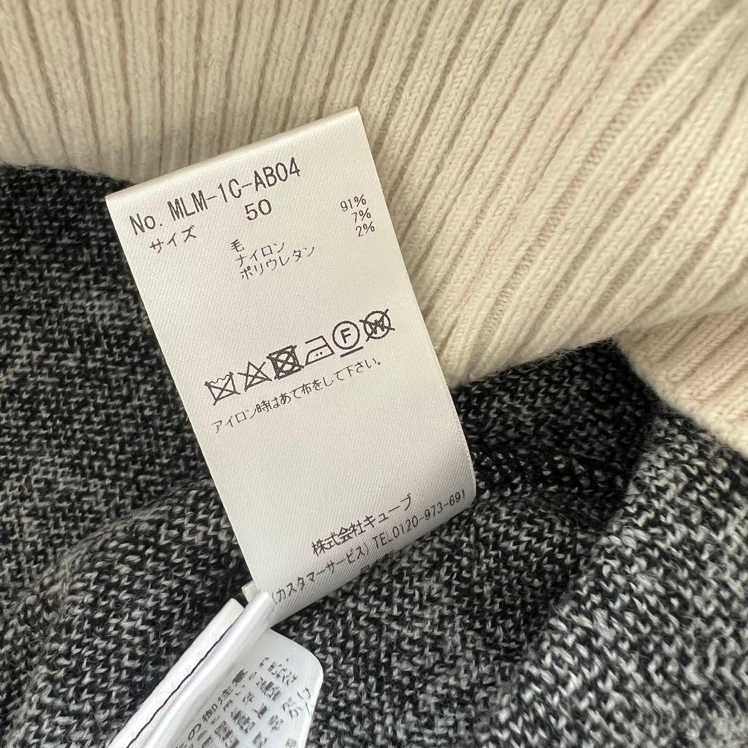 【新品】MARK&LONA マークアンドロナ　総柄　ニット　セーター　メンズ　黒