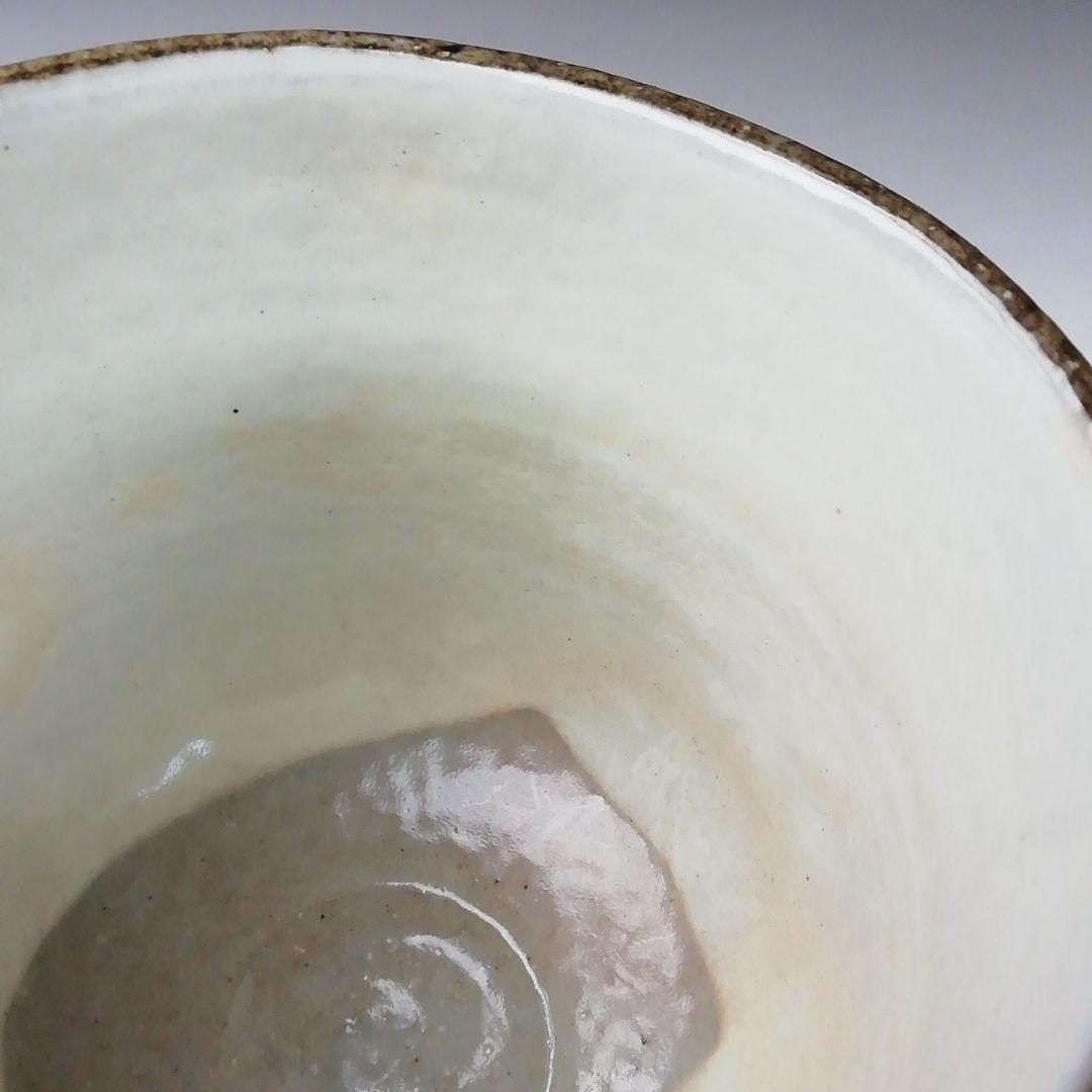 Ｔ３５０　茶碗　『福寿草絵』『浅見与し三 造』　共箱　抹茶碗　茶道具