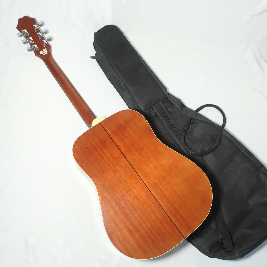 弦交換Epiphone DR-100/VS アコースティックギター 純正ケース付