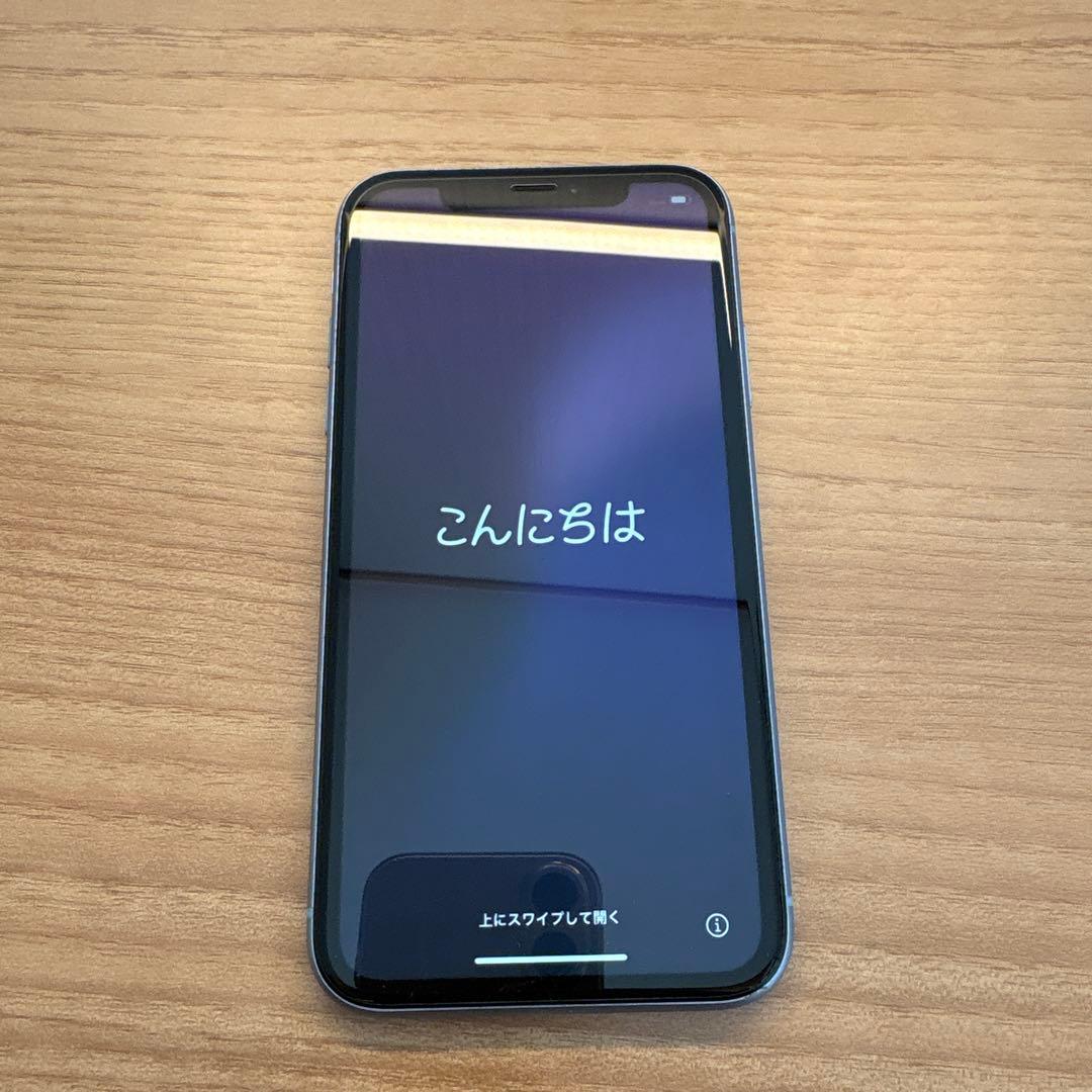 Apple iPhone XR ブルー 本体（こうたろう）