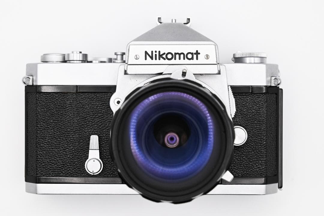 Nikomat フィルム一眼レフカメラ 28/3.5レンズ&レザーカバー付き