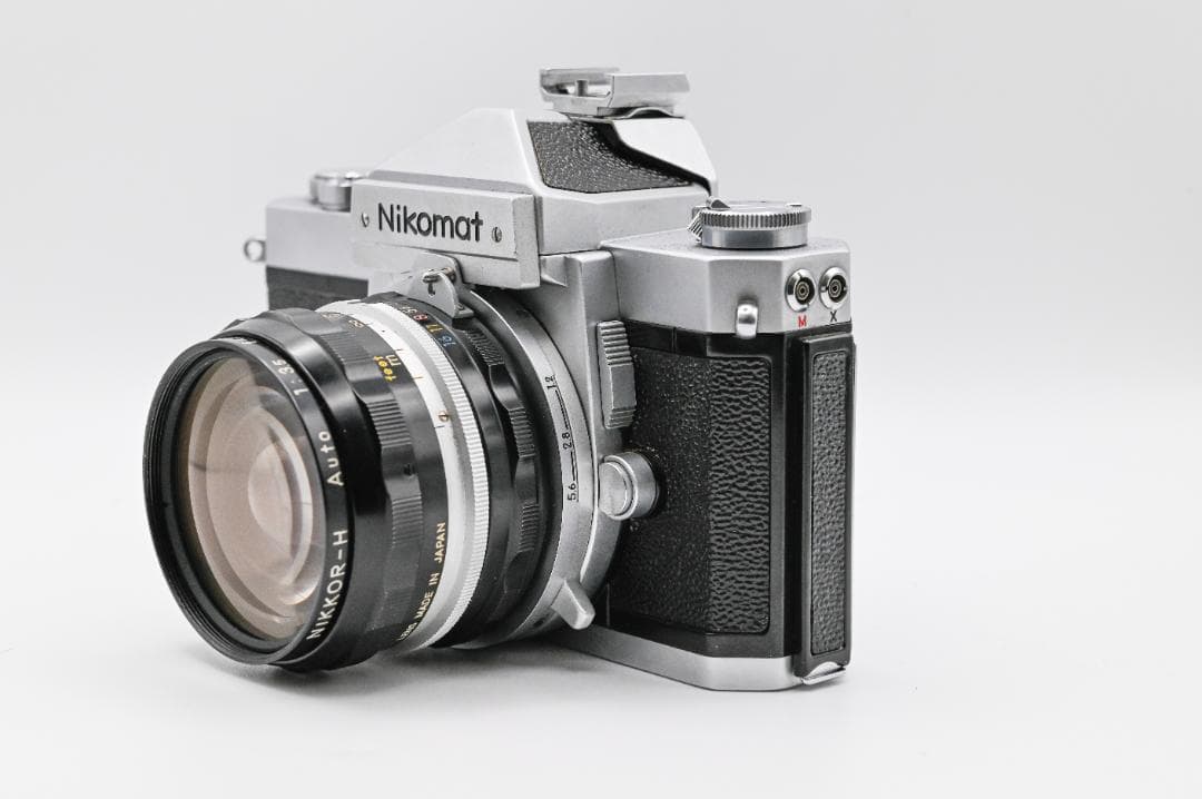 Nikomat フィルム一眼レフカメラ 28/3.5レンズ&レザーカバー付き