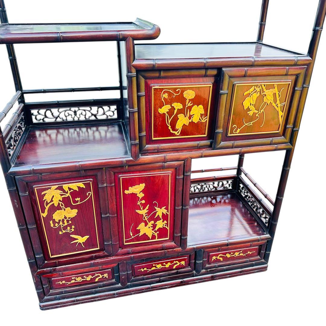 【高級】　茶棚　飾棚　アンティーク　コレクション