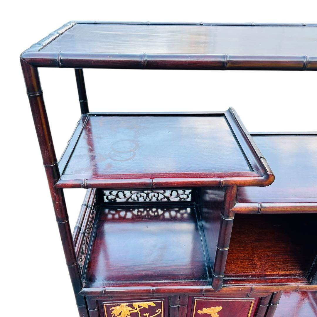 【高級】　茶棚　飾棚　アンティーク　コレクション