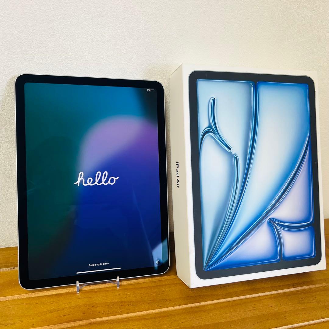 iPadAir M2 11インチ 第6世代 256GB セルラー バッテリ99%