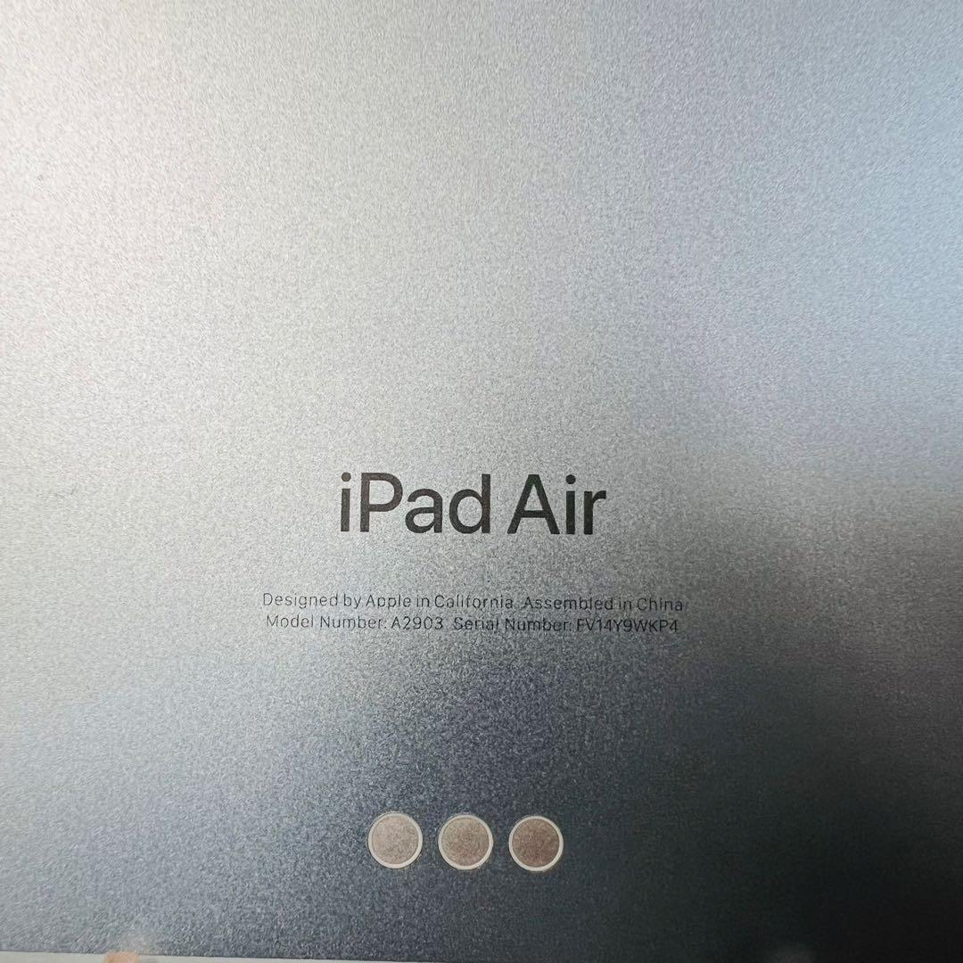 iPadAir M2 11インチ 第6世代 256GB セルラー バッテリ99%