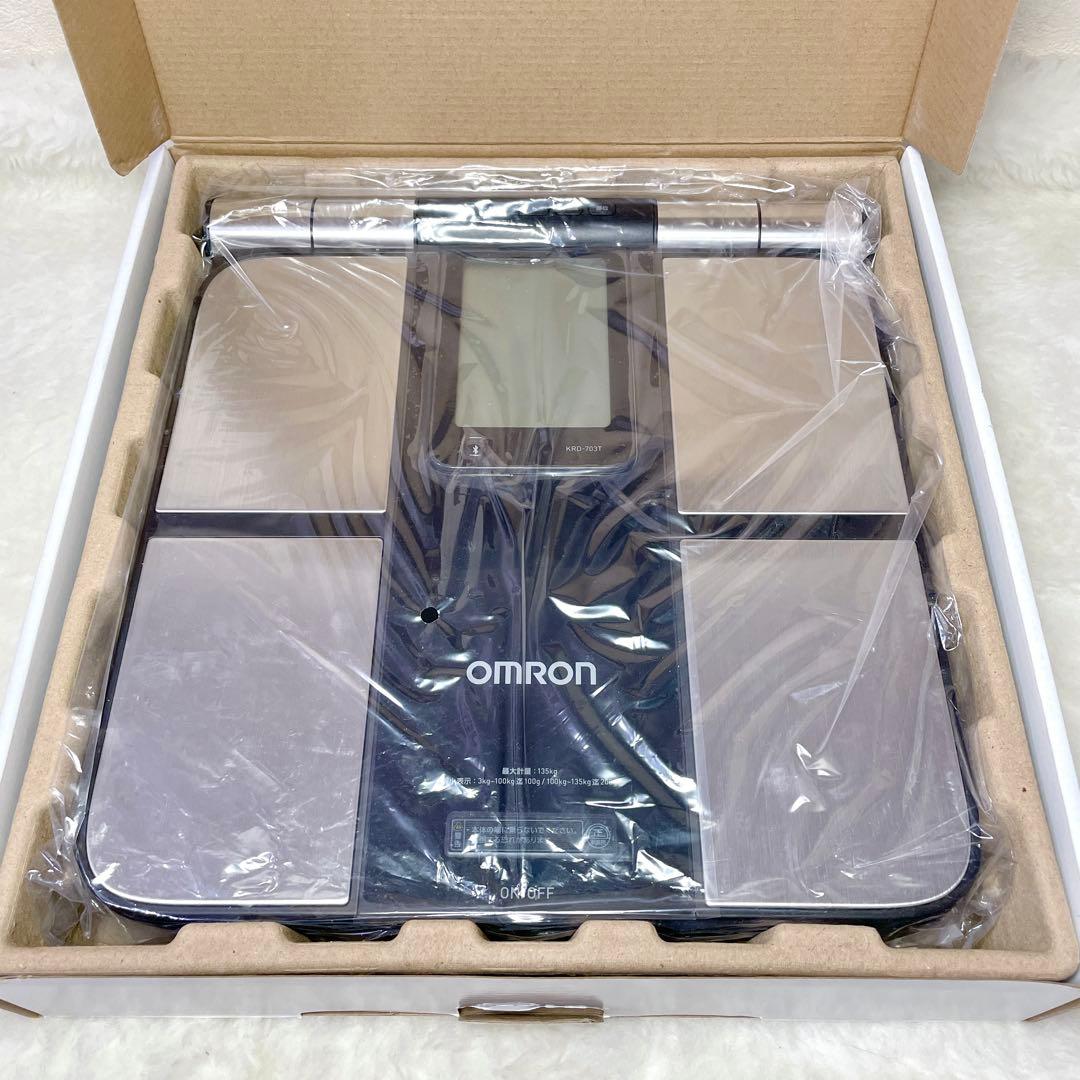 【新品✨】OMRON オムロン Karada 体重計 ブルートゥース