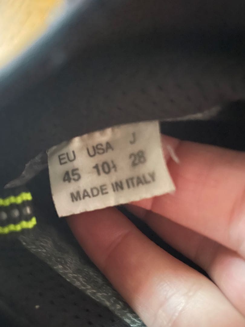 GAERNE 冬用自転車シューズ EU 45 ブラック/イエロー