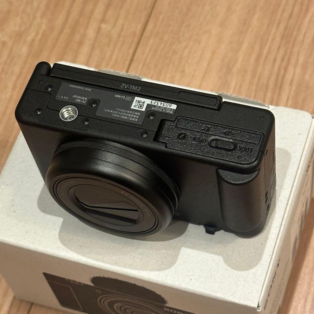 【新品】SONY デジタルカメラ ZV-1M2 VLOGCAM Vlag用カメラ