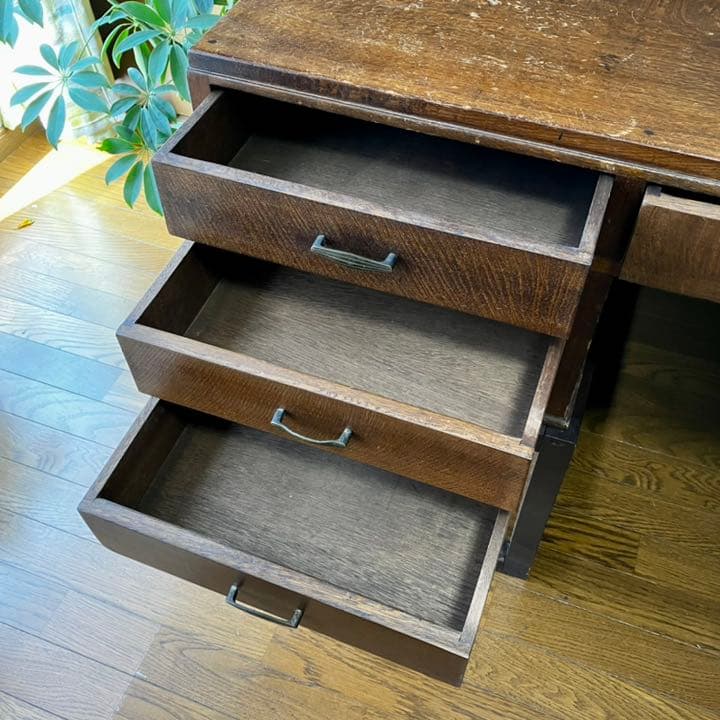 アンティーク文机