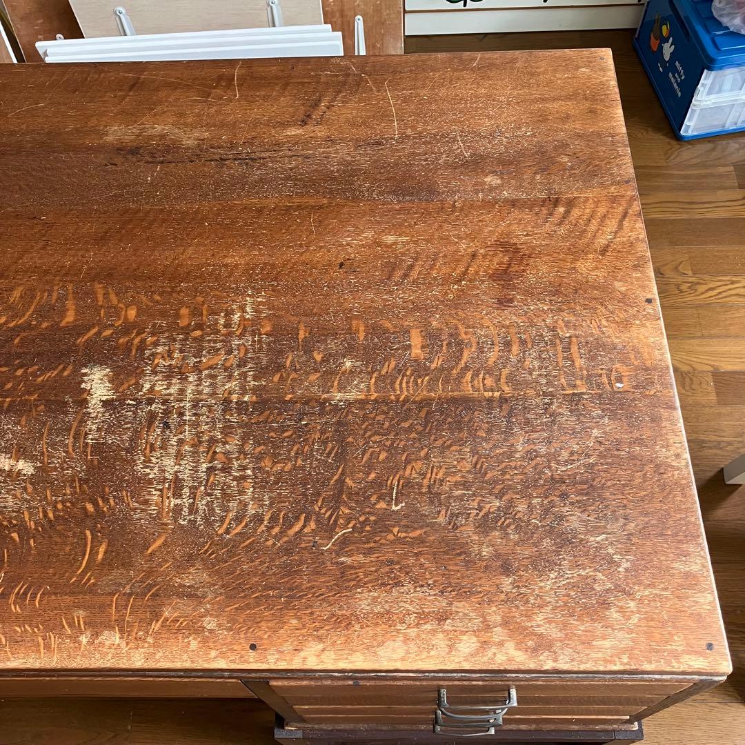 アンティーク文机