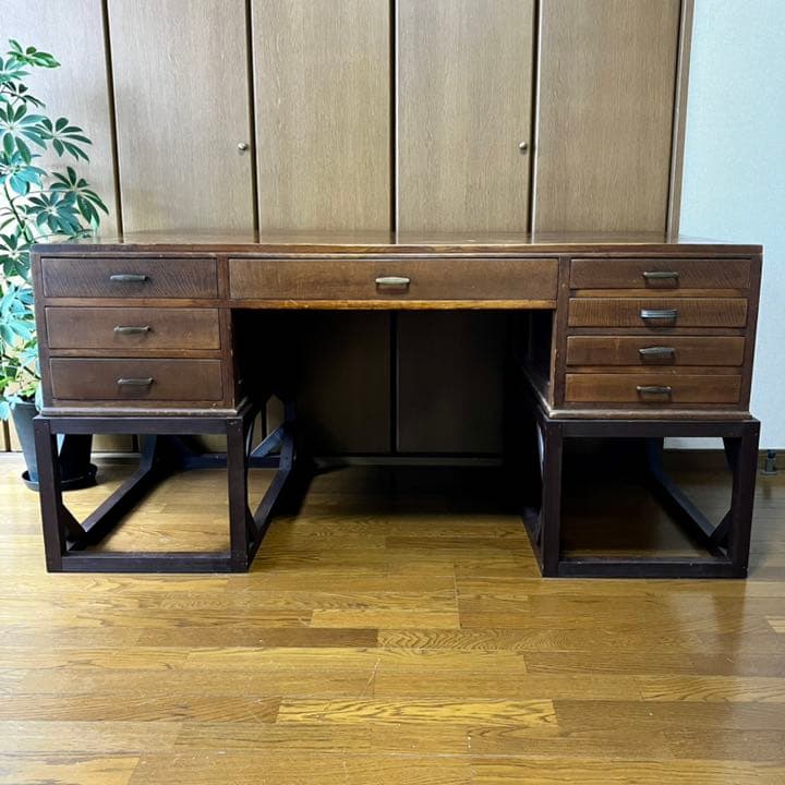 アンティーク文机