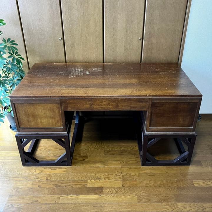 アンティーク文机