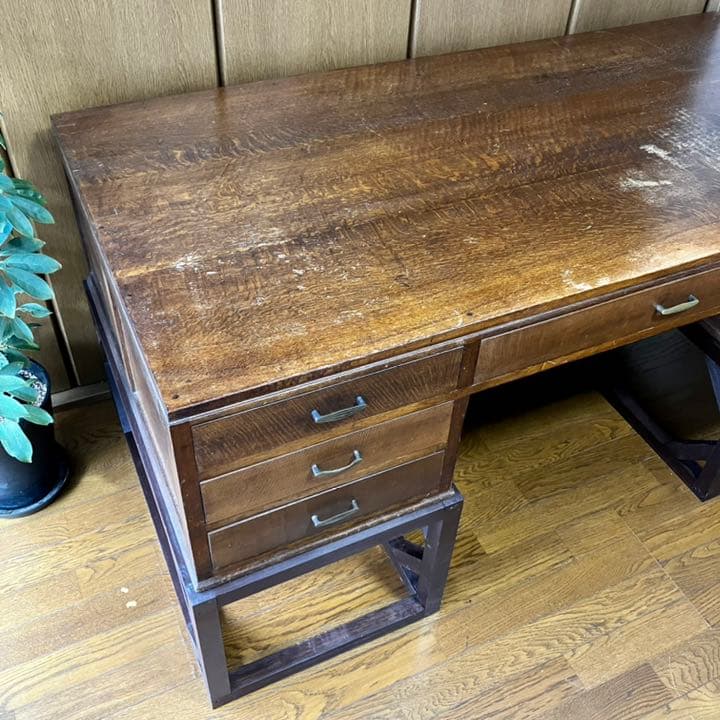 アンティーク文机