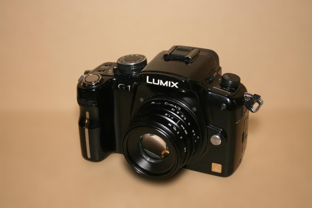 【すぐ遊べるセット】LUMIX G1 ＋ Cマウント35mm単焦点